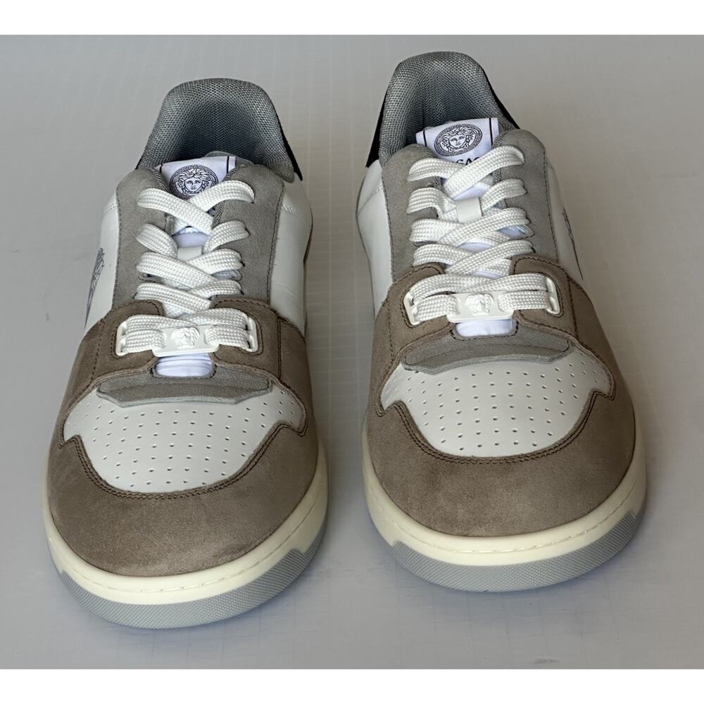 Versace Medusa Men’s Suede Leather Multicolor Sneakers 6 US (39) 1013377 IT NIB - Picture 7 of 11